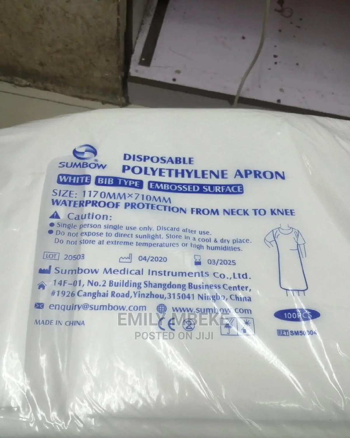 Polyethylene Apron