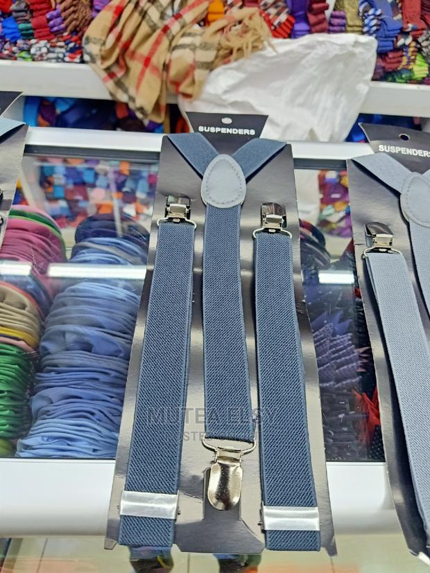 Dark & Light Grey Suspenders - thumbnail 3