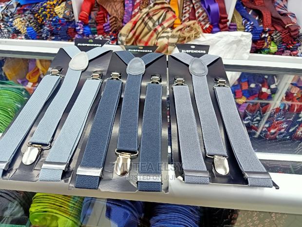 Dark & Light Grey Suspenders - thumbnail 2