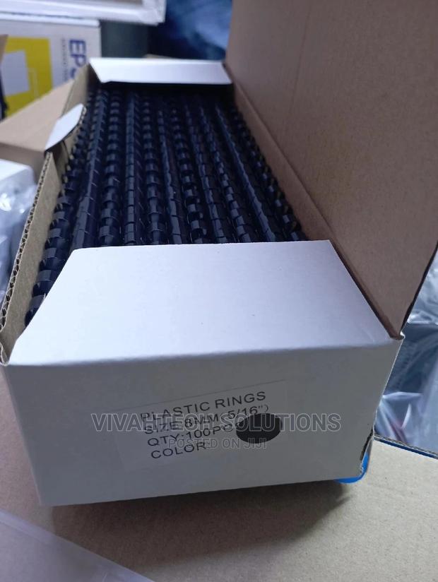 Spiral Binding Plastic Ring 8MM - main view