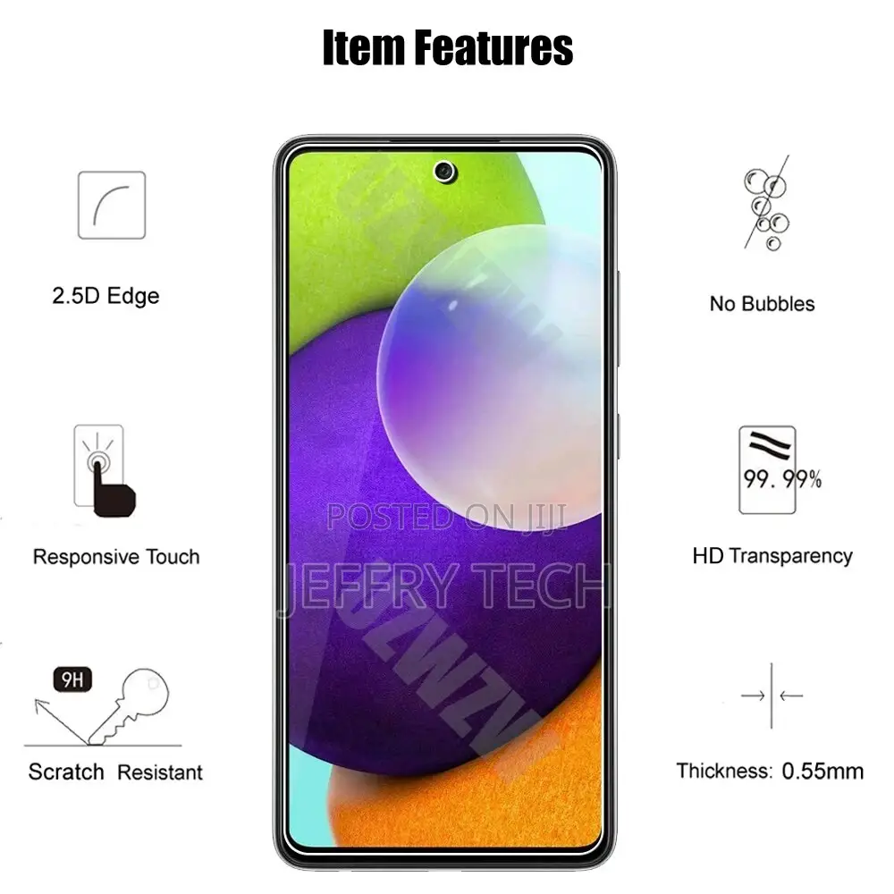 Samsung Galaxy A52 5G / 4G / A52s 5G 0.26mm Premium Tempered