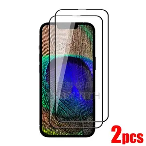 Screen Protectors for iPhone 13 12 Mini Pro Max Full Coverag