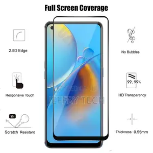 Oppo A74 (4G) (2pcs) Full Coverage Tempered Glass Screen Pr
