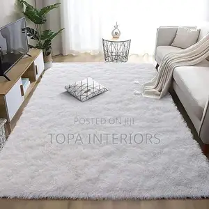 7by8 Fluffy Carpets for Living Room