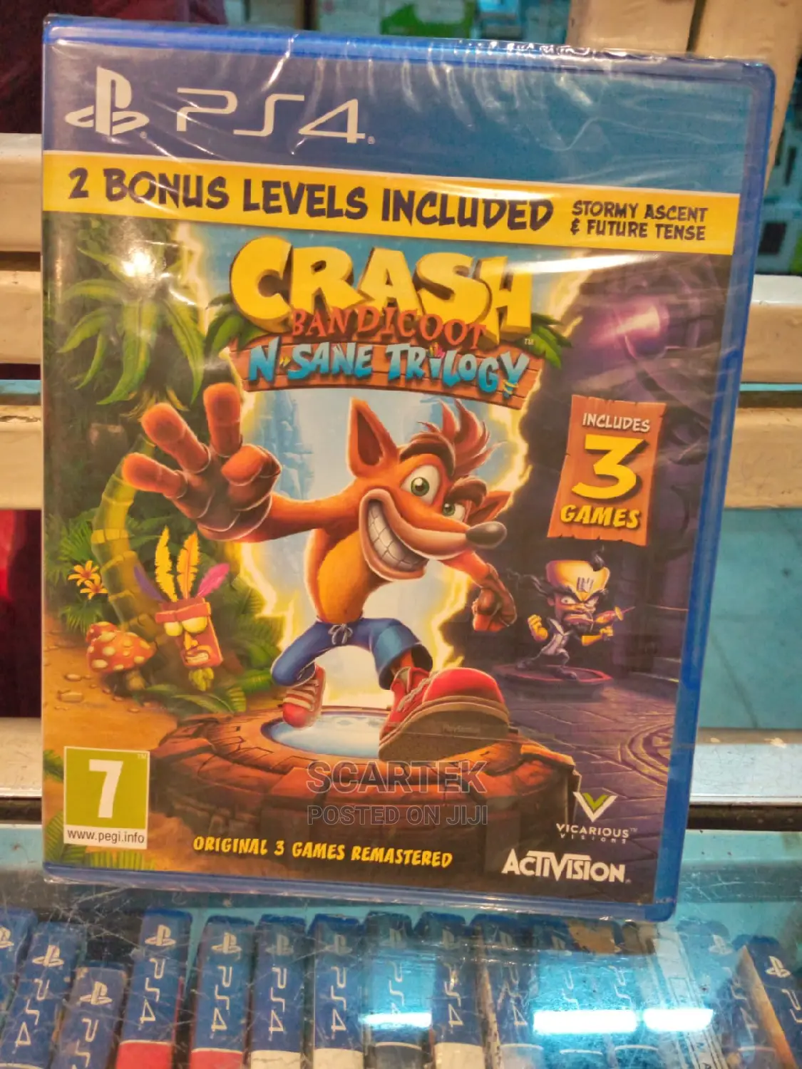 Ps4 Bandicoot N Sane Trilogy 2 Bonus Level Included