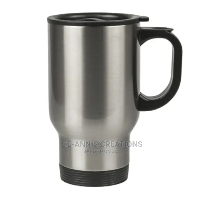 Silver Travel Mugs.