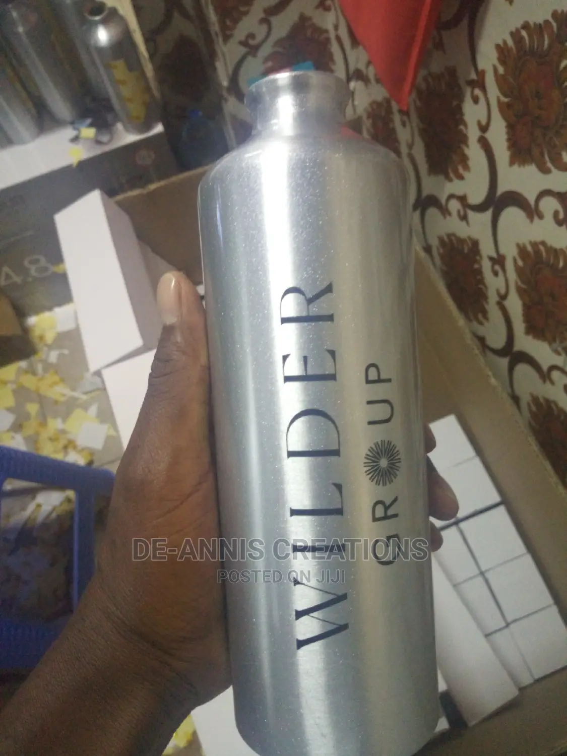 Superb Sublimation Silver Bottle