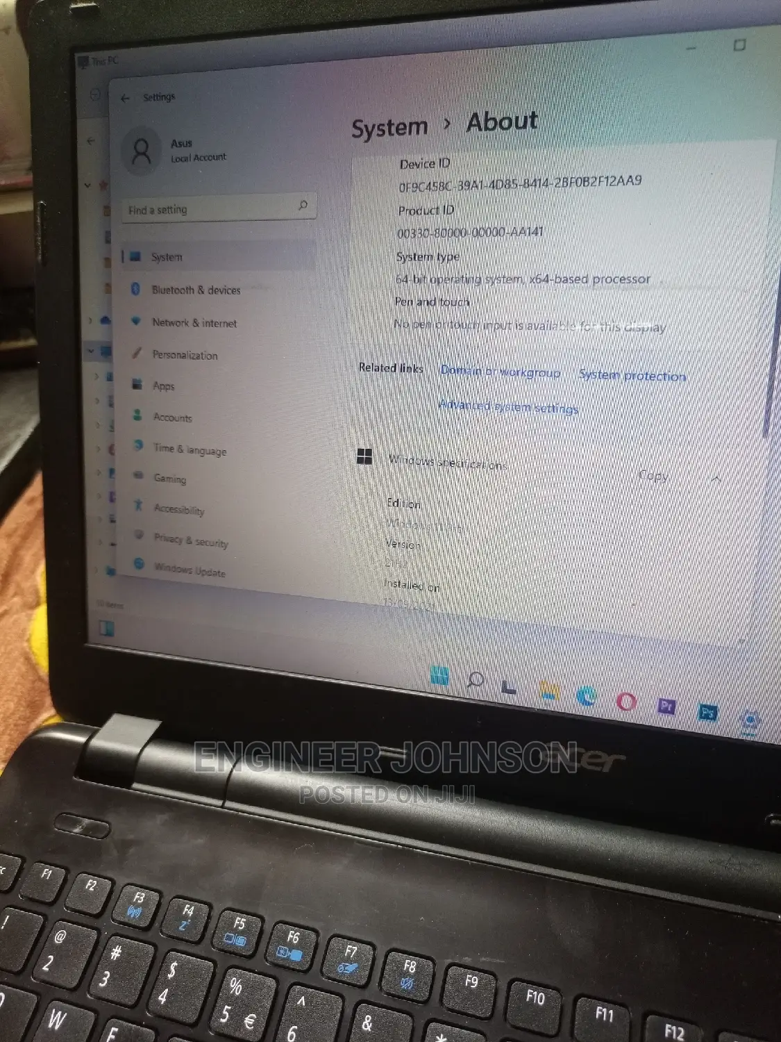 Laptop Acer Aspire E5-511 4GB Intel Pentium HDD 500GB