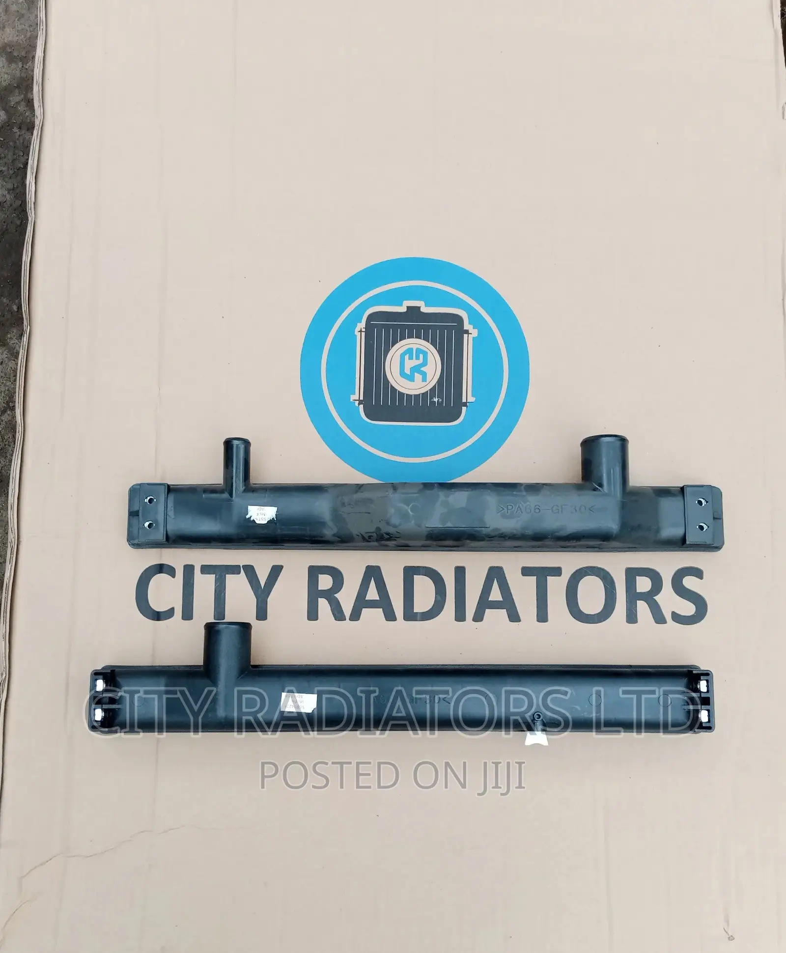 Mitsubishi FH 215 Radiator Covers (Tanks) Replacement.