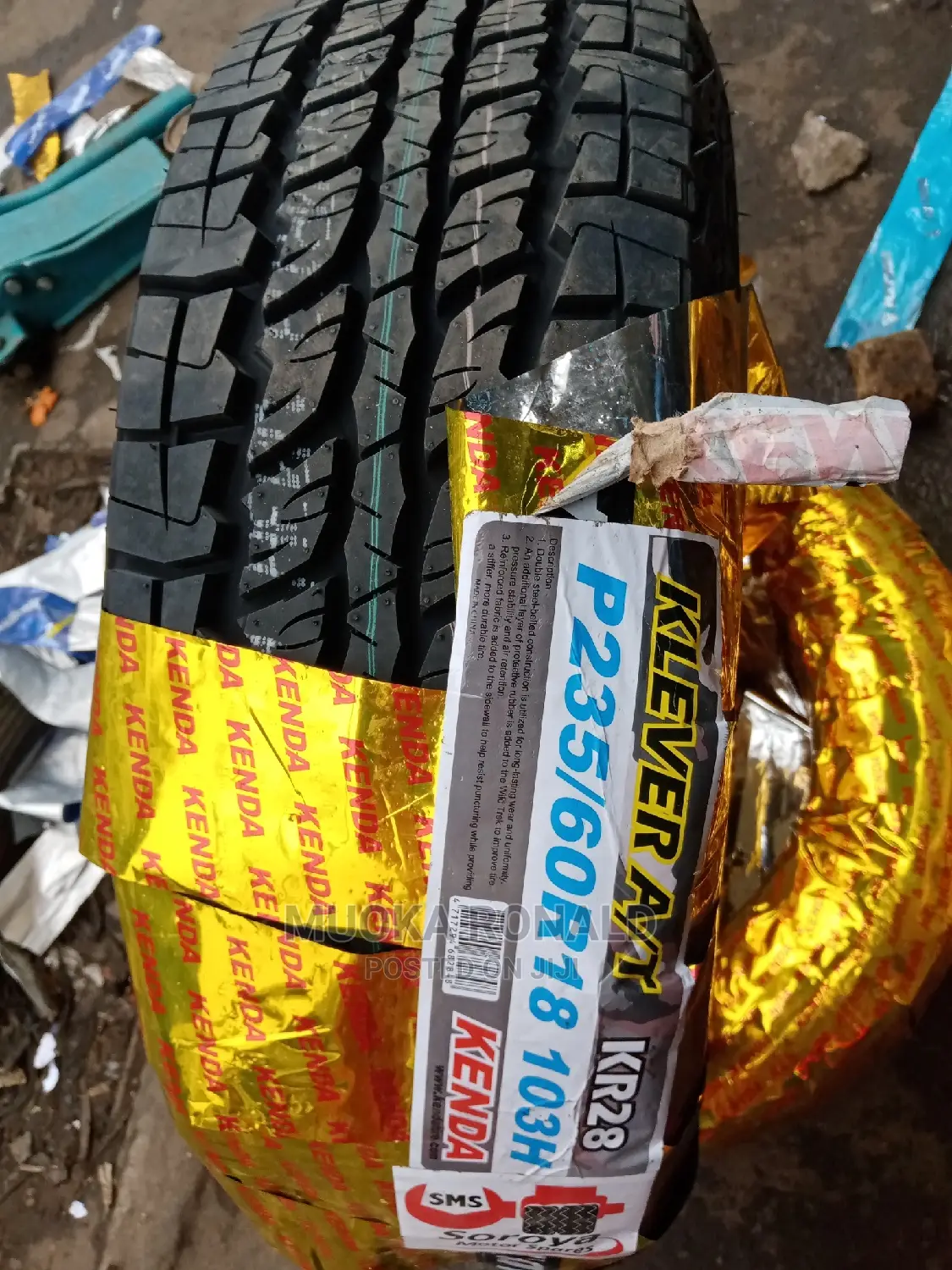 235/60r18 Kenda Tyre (A/T)