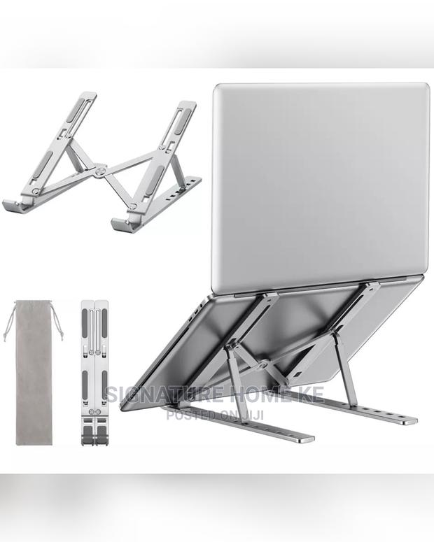 Metallic Laptop Stand
