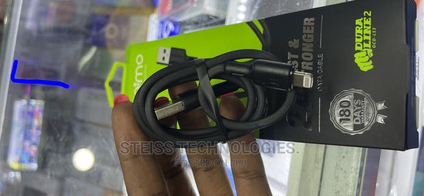 Black Oraimo iPhone Cable - thumbnail 2