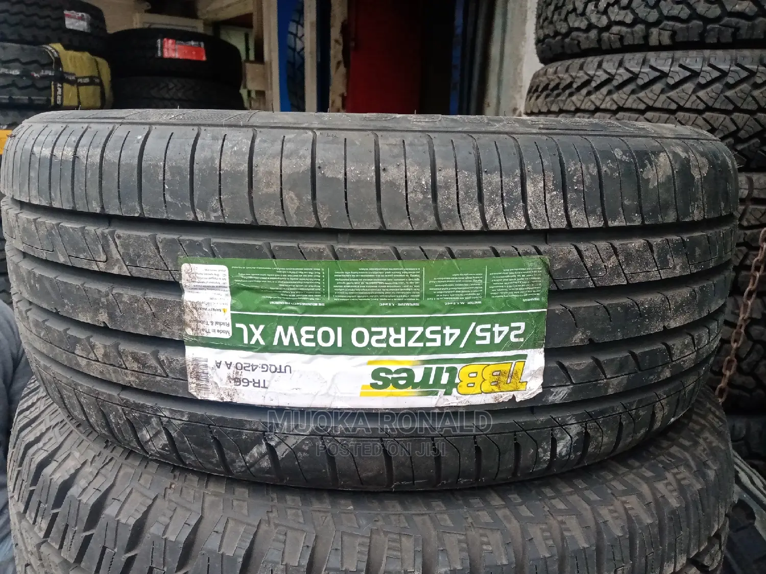 245/45r20 Tbb Tyre Made in Thailand