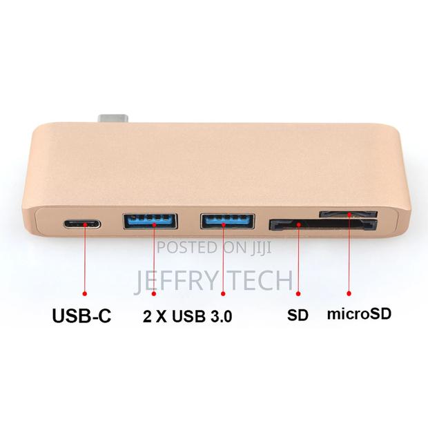 USB C Hub to TF SD Reader Slot Hub 3.0 PD Thunderbolt 3 USB - main view