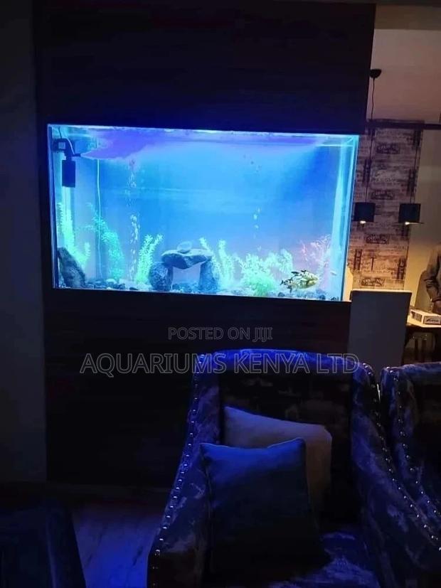 Room Separator Fish Aquarium - main view
