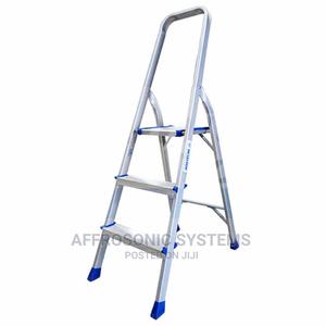 3 Steps Household Aluminium Ladder - thumbnail 2