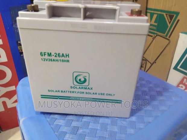 Solar Battery 12v 26ah Deep Cycle - thumbnail 2