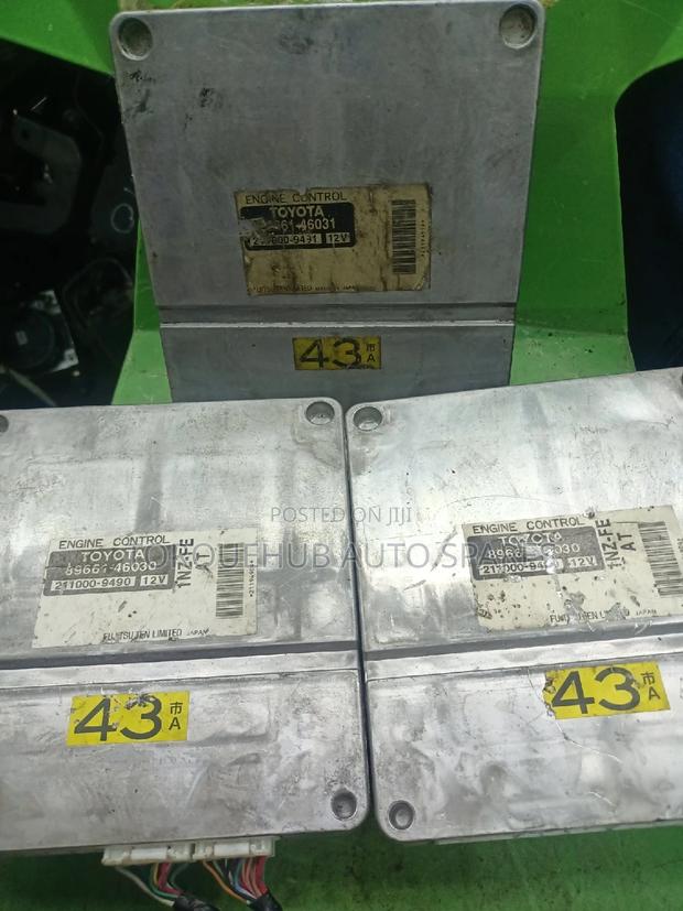 Toyota Raum 2009 Engine Computer/1nz/43