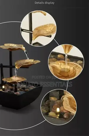 Minimalist Indoor Water Fountain, Indoor Waterfall
