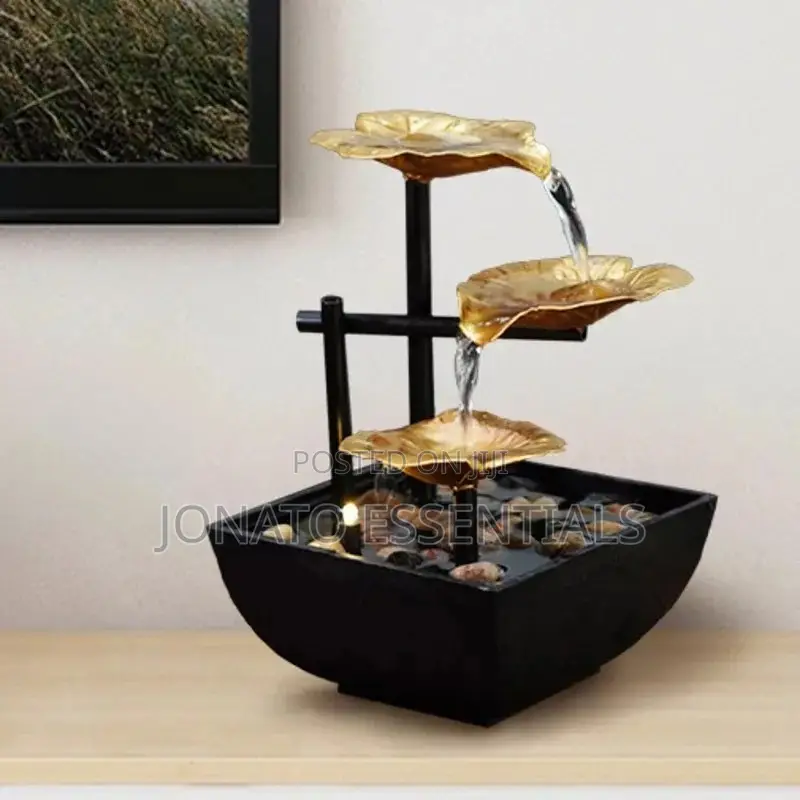 Minimalist Indoor Water Fountain, Indoor Waterfall