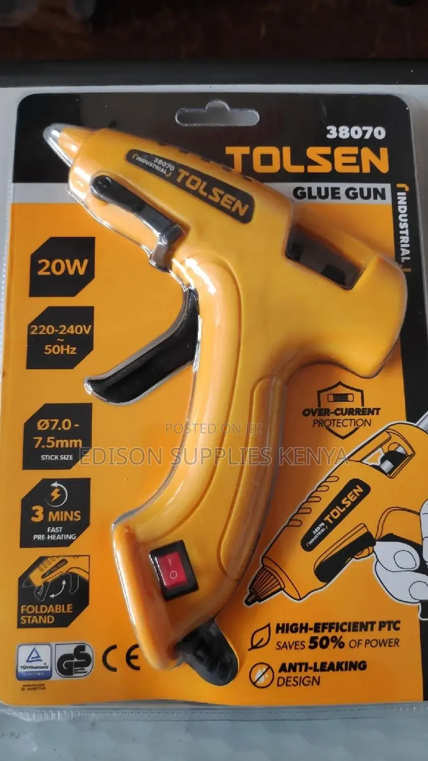 Glue Gun Tolsen Hot Glue Gun 20W High Quality