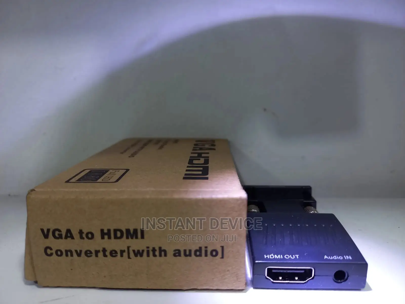 Male VGA in Female HDMI 1080p Adapter Converter With Audio
