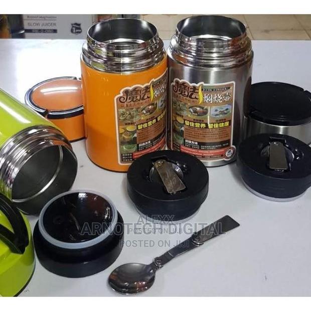 8800 Ml Food Flask With Foldable Spoon - thumbnail 2
