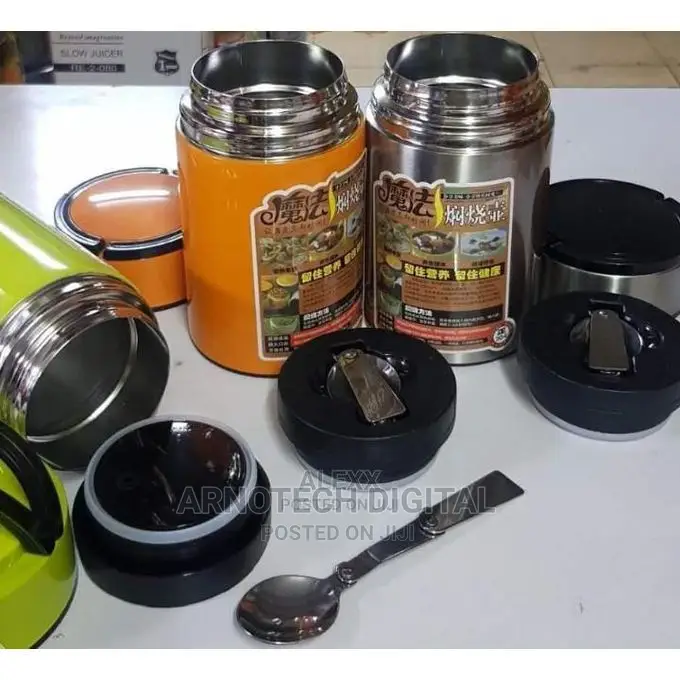 8800 Ml Food Flask With Foldable Spoon