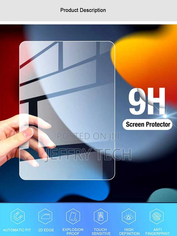 Tempered Glass for iPad Pro 11 2021 2020 2018 Screen Protect - thumbnail 2