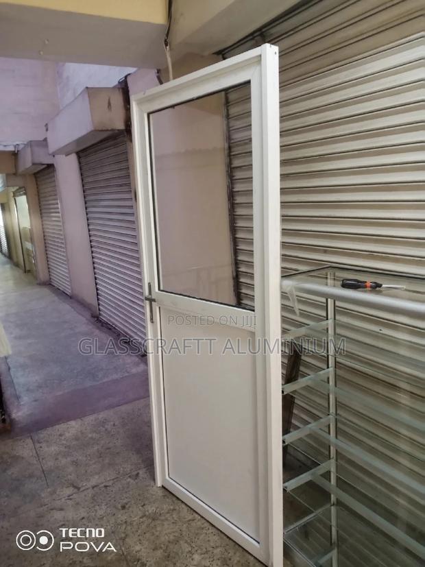 Plain White Aluminum Door - thumbnail 3