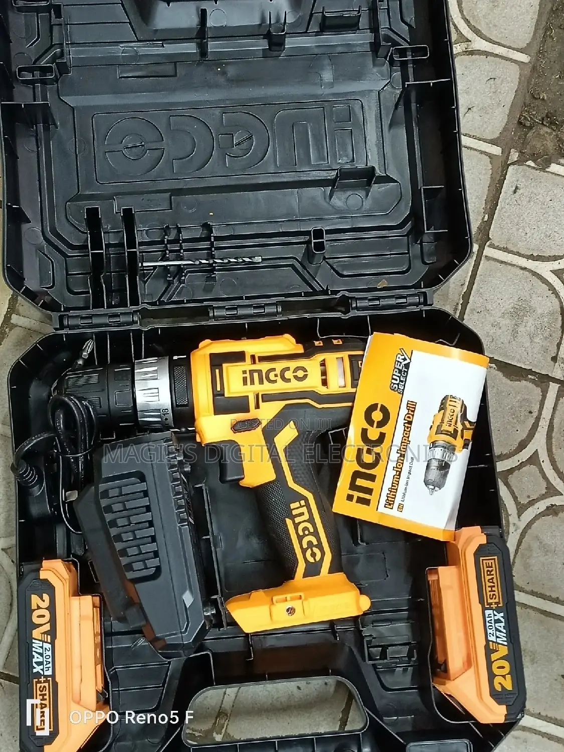 Ingco Cordless Drill 20v