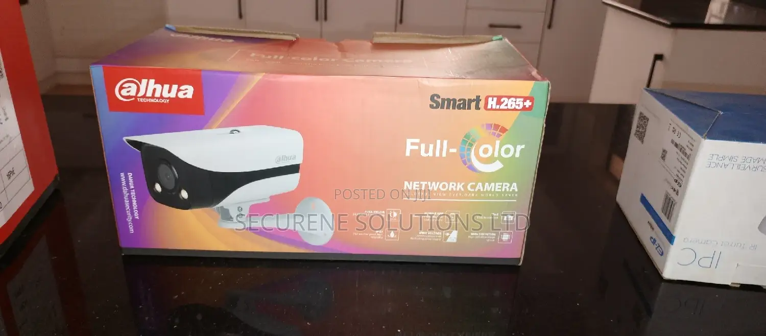 Dahua 4MP Lite Full-Color Fixed-Focal Bullet Network Camera