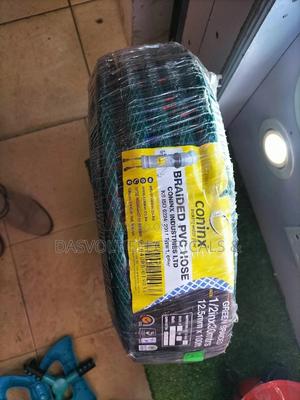 Green Braided Pvc Hose Pipe - thumbnail 2