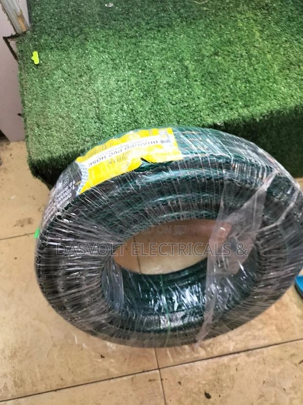 Green Braided Pvc Hose Pipe - thumbnail 3