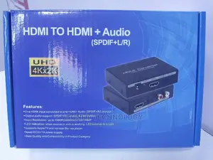 4K HDMI Audio Extractor With HDMI + Analog Audio(Spdif+L/R)