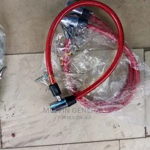 Red Heavy Duty Bike Lock