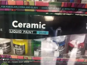 Ceramic Acrylic Paint Set, All Colors Artists Kids Adults