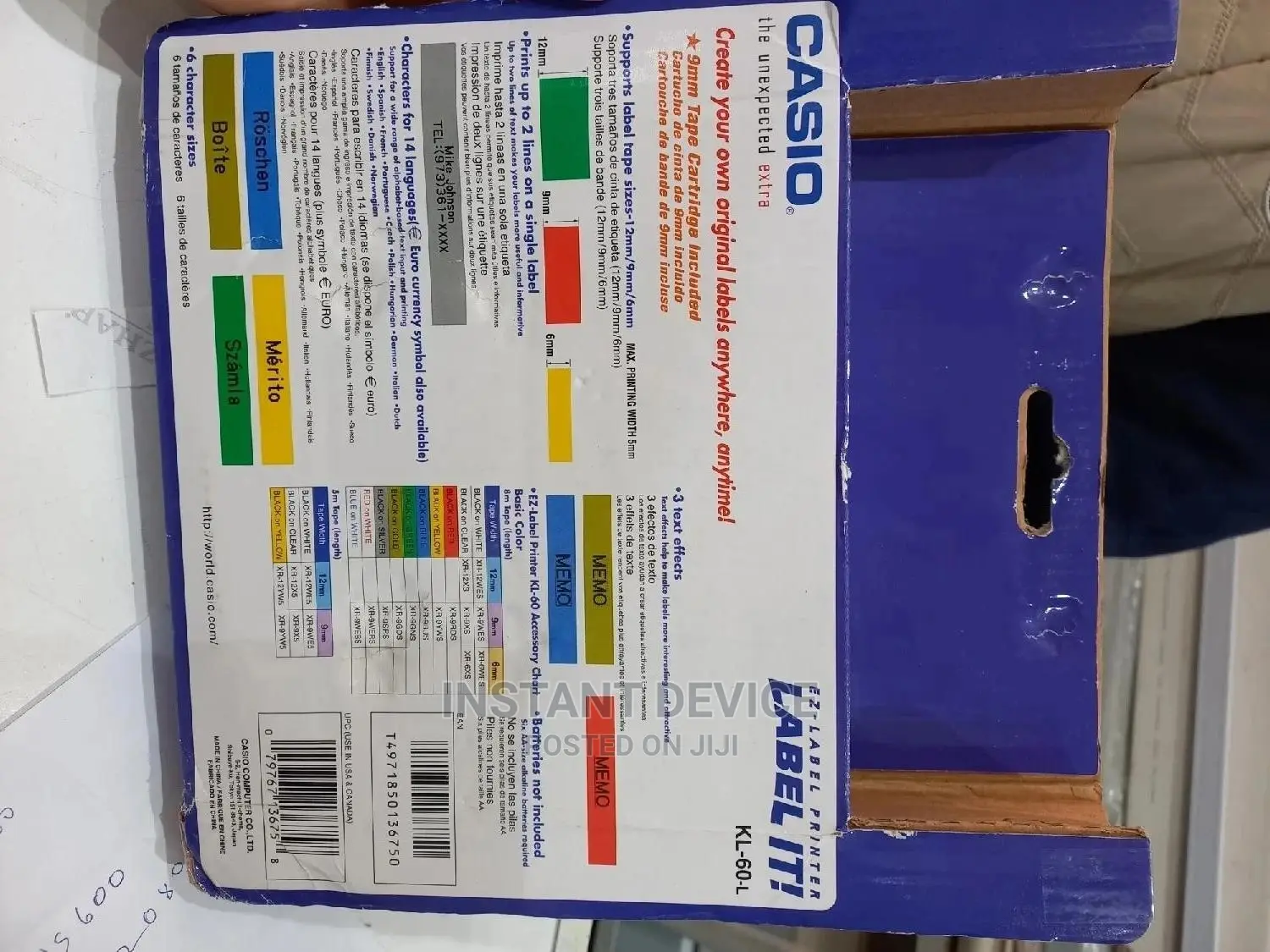 Casio Label Printer