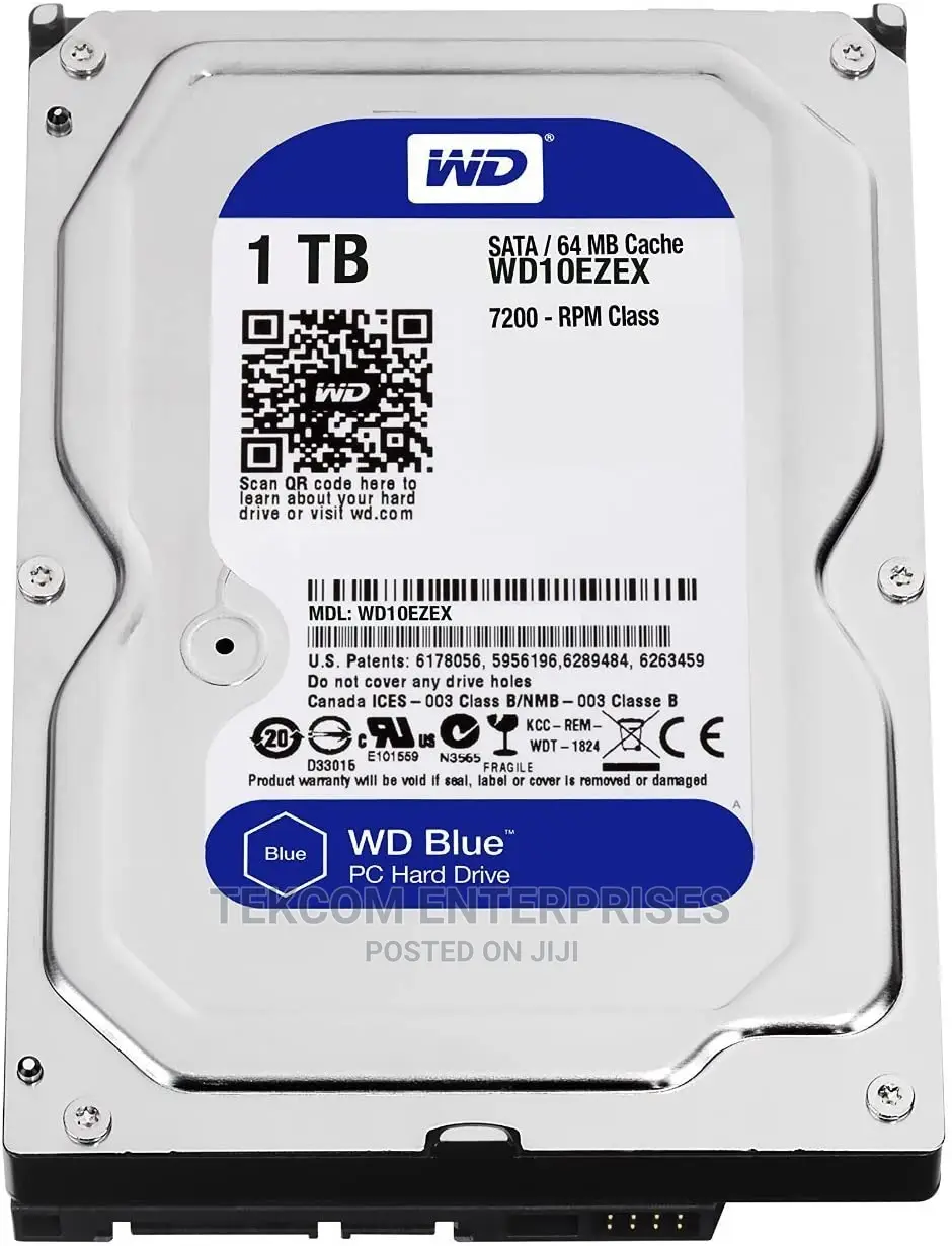 WD Blue PC Hard Drive-1tb