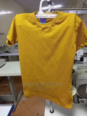 Plain Mustered Gold T-Shirts