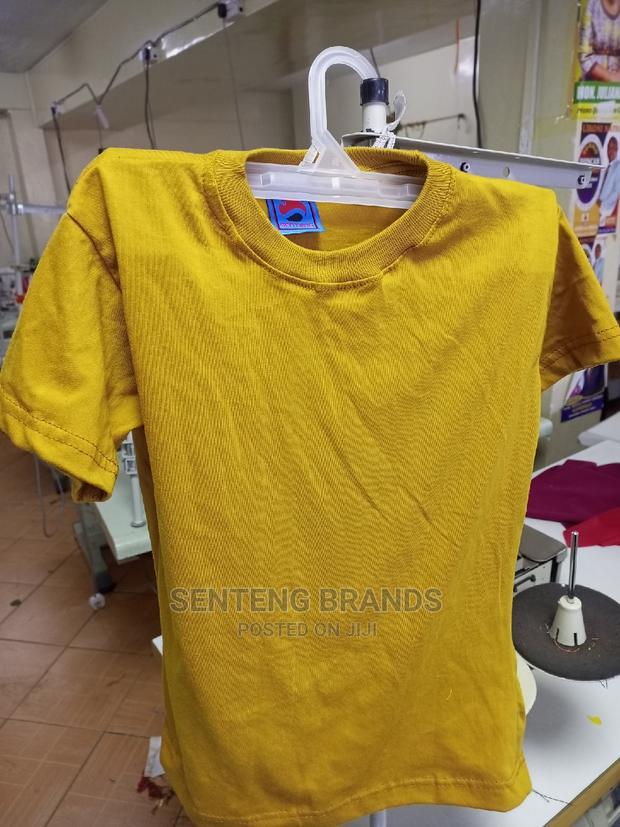 Plain Mustered Gold T-Shirts - thumbnail 3