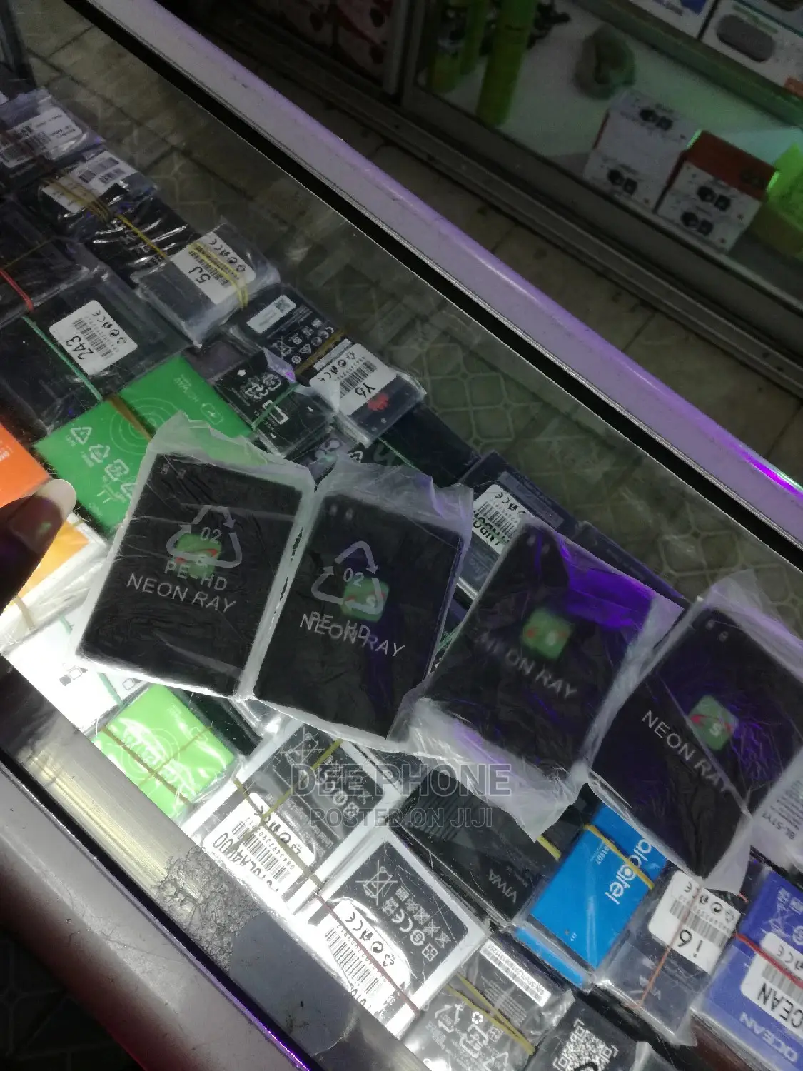 Neon Ray Phone Batteries