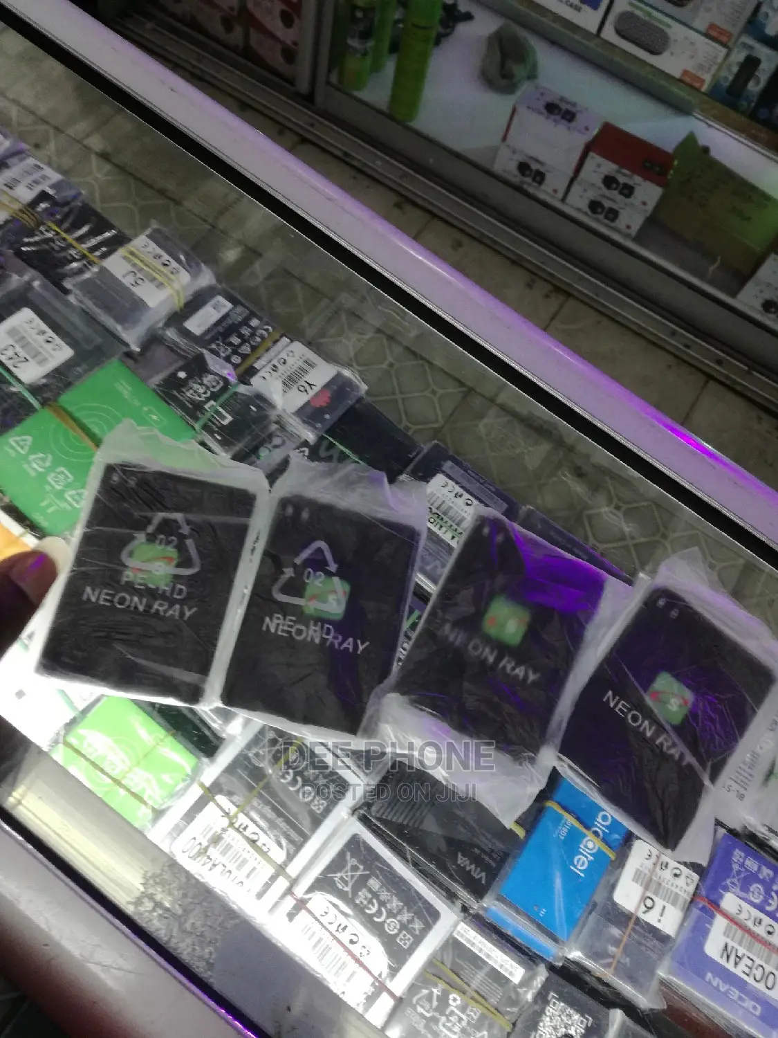 Neon Ray Phone Batteries