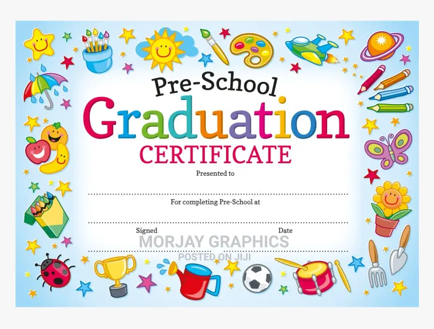 Kids Graduation Certificates