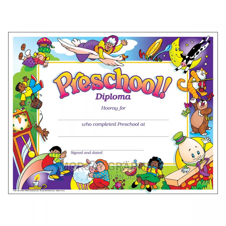 Kids Graduation Certificates