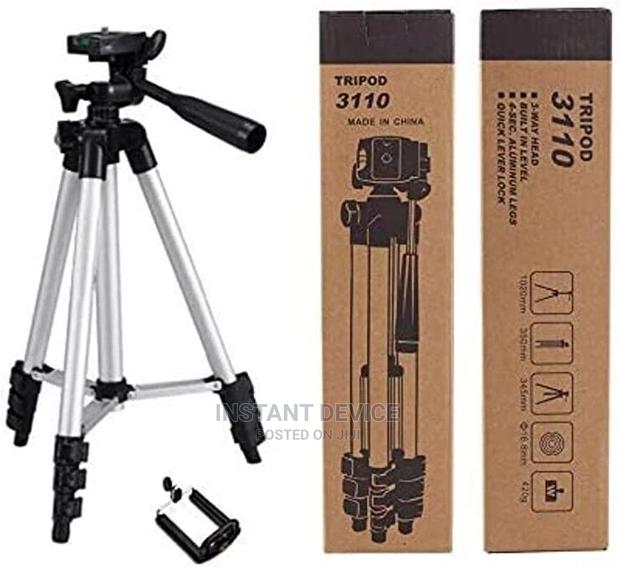 Smartphone Tripod 3110 Adjustable Portable and Foldable - thumbnail 2
