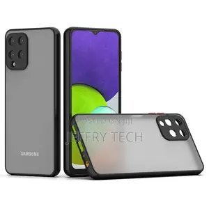 SAMSUNG GALAXY A22- 4G, Translucent With Camera Protection