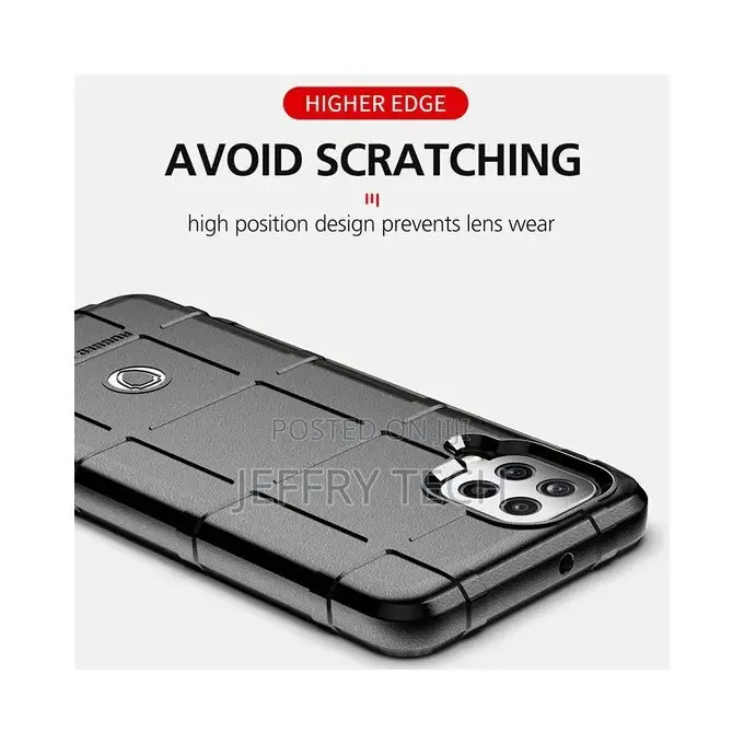 Samsung Galaxy A22 Case, Laimtop Soft TPU Heavy Duty Rugged