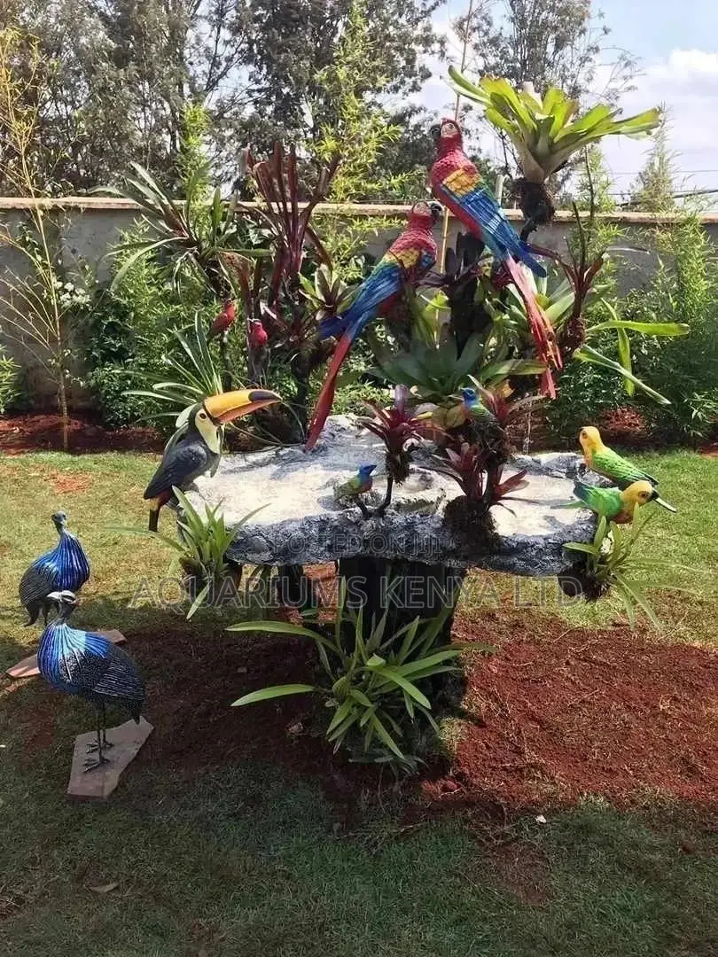 Artistic Bird Bath/Feeder