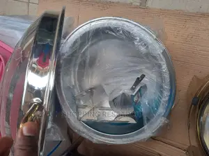 Roll-Top Round Chaffing Dishes With Glass-Stainless Steel